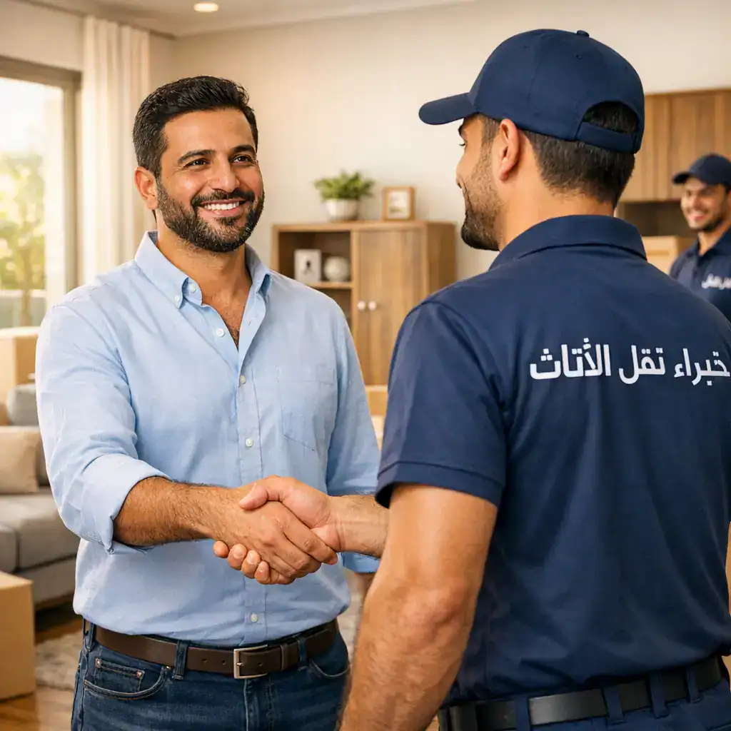 تسليم الأثاث بعد النقل داخل جدة مع ضمان السلامة والجودة