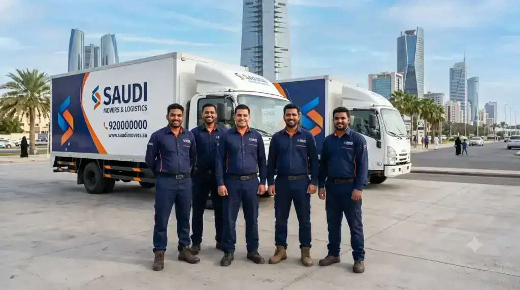 فريق عمل احترافي لنقل الأثاث في جدة