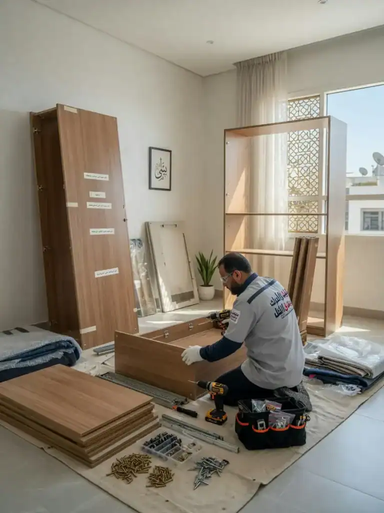 خدمة فك وتركيب العفش في جدة