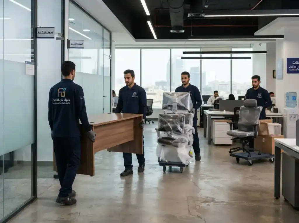 خدمة نقل مكاتب جدة للشركات والمؤسسات داخل المدينة